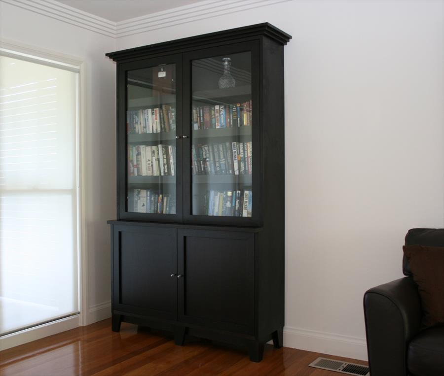 Stained Oak Bookcase