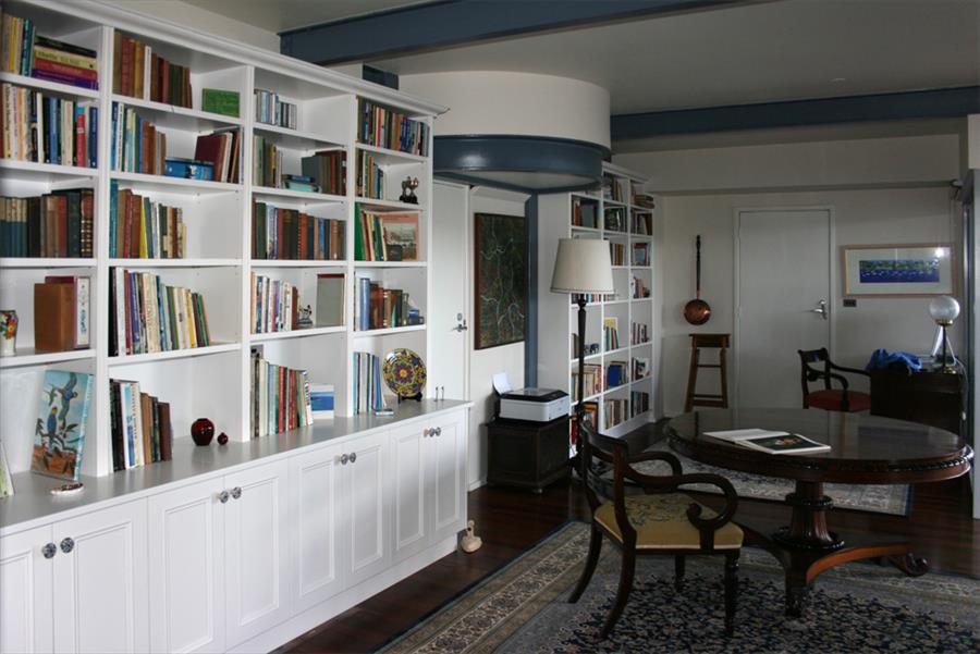 Lacquered Bookcase Units